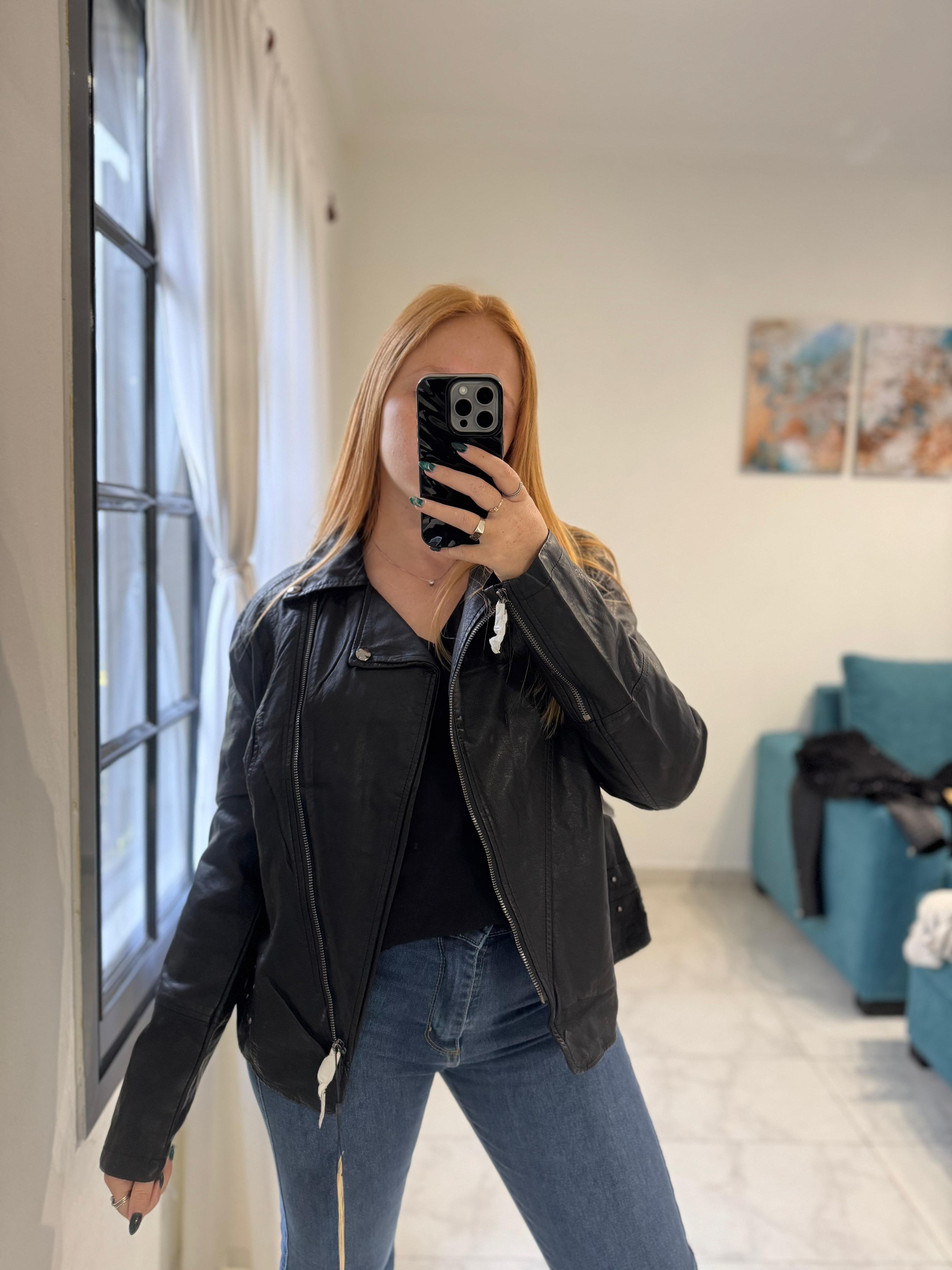 campera cuero